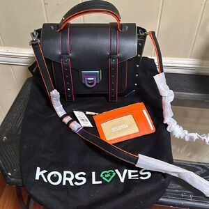 Michael Kors bag and wallet